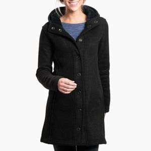 Kuhl Black Hooded Coat for Women